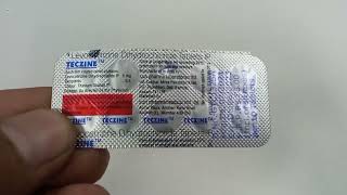 Teczine Tablets  Levocetirizine Dihydrochloride 5mg Tablets  Teczine 5mg Tablets Uses Review Hindi [upl. by Iormina317]