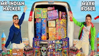 Biggest Diwali Stash Ever 🔥 Worth Ten Lakh  With Mark Rober MRINDIANHACKER MarkRober [upl. by Kursh142]