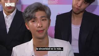 Sub español BTS vs The fans  quotDescríbanse en 3 palabrasquot [upl. by Ennelram]