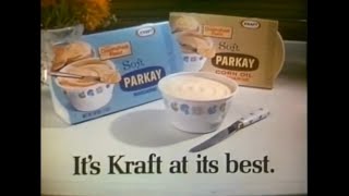 Kraft Parkay Margarine Commercial 1971 [upl. by Brawner]