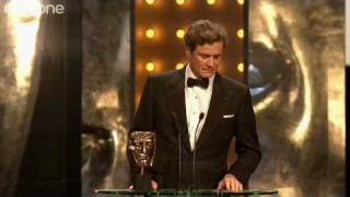 Colin Firth wins Best Actor BAFTA  The British Academy Film Awards 2010  BBC One [upl. by Eleanore579]