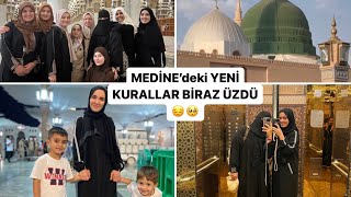 MEDİNEDEKİ YENİ KURALLAR⁉️RAVZAYA GİRİŞ Medine VLOG 🥺🤲🏻 [upl. by Eugene]