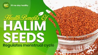 Halim seeds Benefits  Haleem  Aliv  garden cress seeds [upl. by Trovillion]