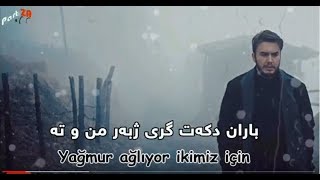 mustafa ceceli yagmur agliyor kurdish subtitle ith turkish lyric [upl. by Markowitz]