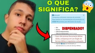 CASO NÃO POSSUA DOCUMENTO MILITAR VÁLIDO O que deve fazer [upl. by Aridaj421]