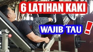 Latihan kaki di gym untuk pemula [upl. by Nyleak]