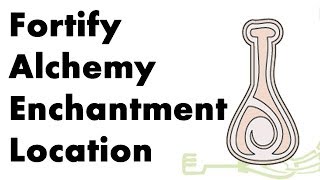 Skyrim How to get the Fortify Alchemy Enchantment [upl. by Argela]