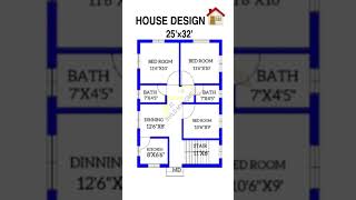 25 x 32 house plan  25 x 32 ghar ka naksha shortvideo shorts home trendingshorts song music [upl. by Tillo]