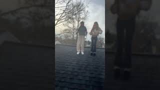 Doing this trend on the roof [upl. by Ecirahc]