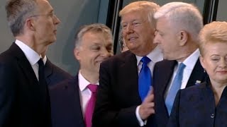 Did Trump shove prime minister [upl. by Coates]