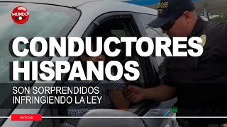 Hispanos en EEUU Detenidos por Infracciones de Tráfico [upl. by Lednyk]