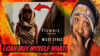 Miley Cyrus  Flowers  REACTION THE LIAM HEMSWORTH DISS [upl. by Inger]