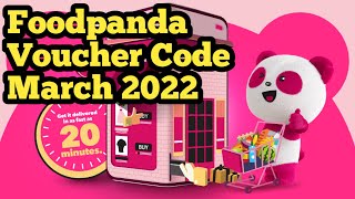 foodpanda voucher march 2022  foodpanda Philippines discount and promos foodpanda voucher code [upl. by Marjory]