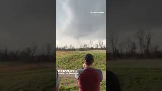 Tornado video from Milton Kentucky [upl. by Fusuy]