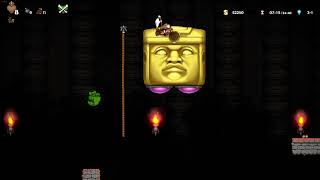 Spelunky 2  How to defeat Olmec with a ghost in coop [upl. by Elamef382]