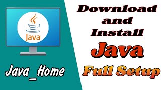 How to Download and Install Java JDK 19 in Windows 81011  Java full Setup  in TamilJava Program [upl. by Attelrahc151]