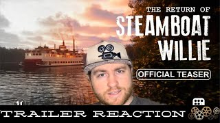 The Return of Steamboat Willie TRAILER REACTION [upl. by Manda]