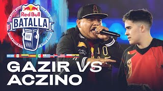 GAZIR vs ACZINO  Final  Red Bull Batalla Internacional 2022 [upl. by Tracee]