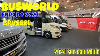 2024 Bur Can Minibus Gama Interior And Exterior Busworld Europe 2023 Brussel [upl. by Ydroj]