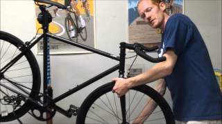 State Bicycle Co Fixed Gear Bike Assembly [upl. by Kela]