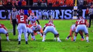 2017 OJ Howard Touchdown Alabama Clemson National Championship [upl. by Derrek]