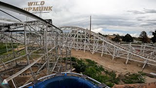 Wild Chipmunk  POV  Lakeside Amusement Park  Miler Manufacturing  Wild Mouse [upl. by Pearse254]