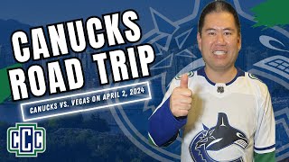 CANUCKS ROAD TRIP JOIN ME IN VEGAS NEXT APRIL [upl. by Natika724]