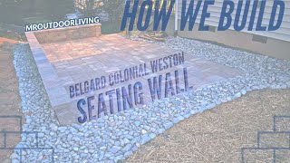 Belgard Colonial Weston Seating Wall Outdoor Living Tip of the Day [upl. by Hsara538]