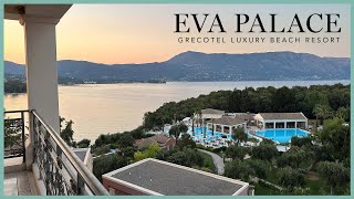 Grecotel Eva Palace Hotel Resort Review in Corfu Greece [upl. by Carpet]