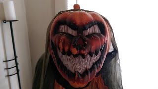 JackOLantern Man  Halloween Prop Review Home Depot [upl. by Aivizt]