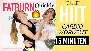 🔥 In 15 Minuten effektiv Fett verbrennen 🔥 DAS Fatburn Homeworkout für HIIT Buddies  SULE [upl. by Ssilem]