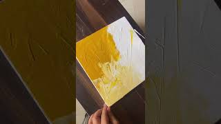 Acrylic abstract palette knife painting [upl. by Gally117]