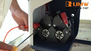 Installation and use video of aircooled welding machine [upl. by Sarge]