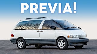 The Raddest Minivan Ever Built  Toyota Previa AllTrac [upl. by Verla]