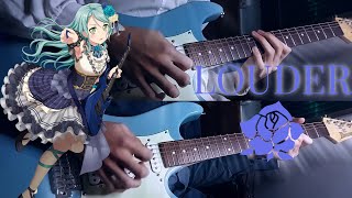 Roselia  Louder【Guitar Cover】 [upl. by Anailil]