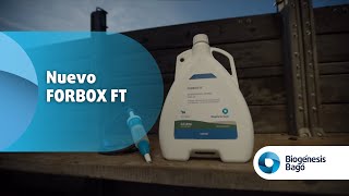 Nuevo FORBOX FT  Antiparasitario Garrapaticida  Biogénesis Bagó [upl. by Ddahc]