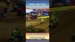 3 Rider Battle At The Spring Creek Motocross 2021 [upl. by Ettennyl]