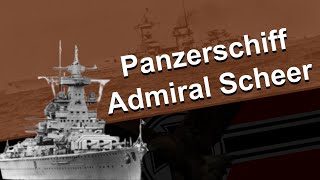 Admiral Scheer Pocket Battleship song  Lyrics [upl. by Melak463]