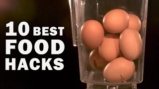 10 BEST FOOD HACKS recompilation [upl. by Neomah]