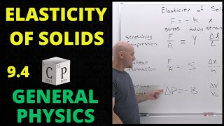 94 Elasticity of Solids  General Physics [upl. by Lawan]