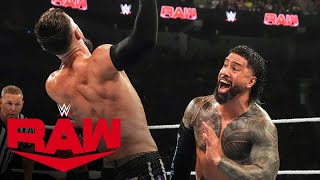 FULL MATCH Jey Uso Ricochet amp Andrade vs The Judgment Day Raw highlights April 29 2024 [upl. by Aleemaj]