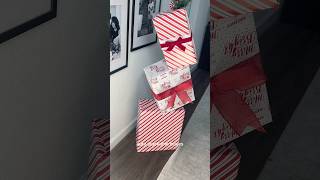 DIY Stackable Christmas Gift Boxes  Easy Holiday Decor Idea christmasdecor diy [upl. by Ailadgim]