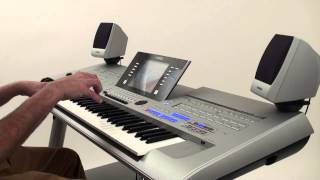 Yamaha Tyros4 Premium Style Demonstration  Kids Songs 2 [upl. by Eleik96]