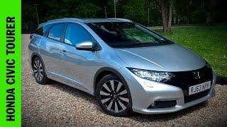 Honda Civic Tourer Review [upl. by Natsirc]