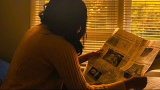 Relaxing Afternoon Newspaper Page Turning ASMR [upl. by Rheta]