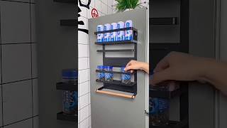 Amazon fridge side storage rack online available 😍 [upl. by Eniac]