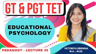 Educational Psychology  Meaning Definition amp Concept  GT amp PGT [upl. by Camilla]