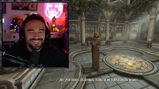 ILLOJUAN JUEGA quotSkyrim con IAquot MEJORES Momentos Cuchurrufleto [upl. by Annovahs]