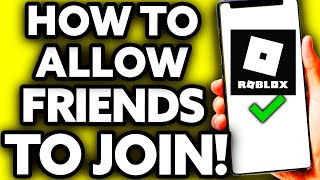 How To Allow Friends to Join Your Private Server in Roblox [upl. by Ecirtnahc]