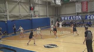 Wheaton Lyons vs JWU Wildcats womens basketball  Tue Nov 26 2024 [upl. by Brine]